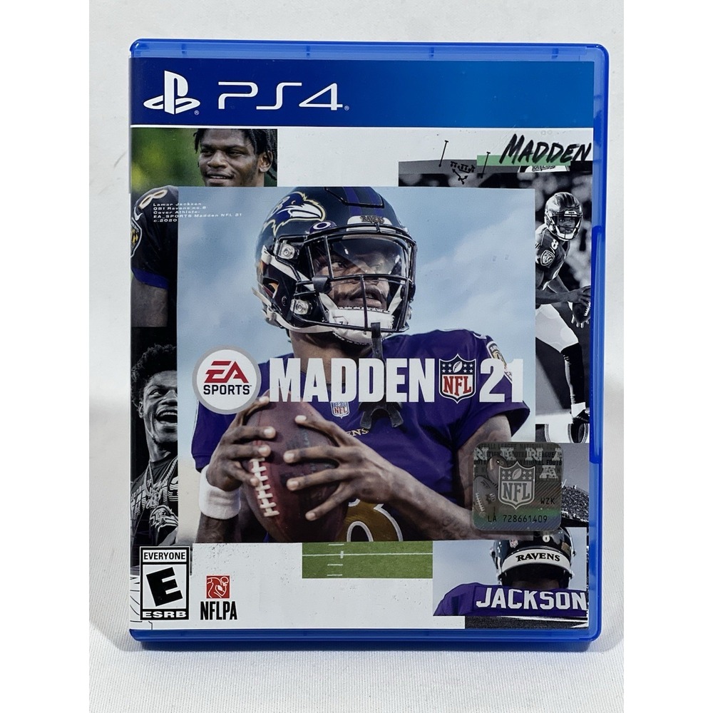 Madden NFL 21 PS4 Football Game Complete Tested Retro Toycore Sports Classic